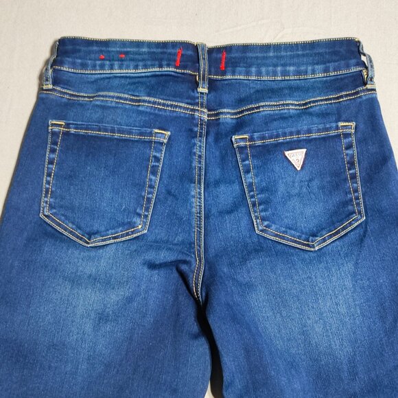 Guess Jeans women's size 28 ink blue, skinny, stretch - Picture 4 of 16